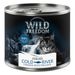Wild Freedom Adult Sterilised 24 x 200 g - senza cereali Umido per gatto Cold River - Pollo & Merluzzo