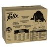 Jumbopack Felix "Tasty Shreds" Pouches 120 x 80 g Gemischte Auswahl in Sauce
