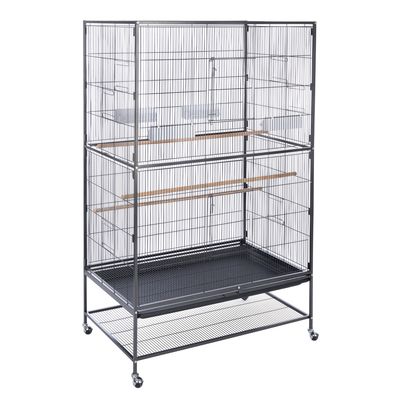 TIAKI Grand Espace Grote Vogelkooi L 90 x B 58,4 x H 152,4 cm