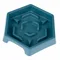 TIAKI Slow Feeder Blauw Zeskant 450 ml