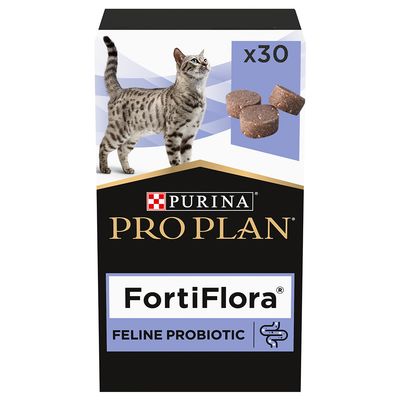 PURINA PRO PLAN Fortiflora Feline Probiotic rágókocka 15 g (30 darab)