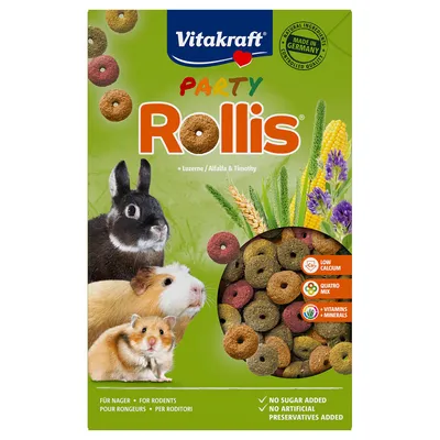 Vitakraft Rollis Party jyrsijöille  - 500 g