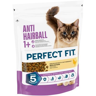 Perfect Fit Anti Hairball 1+ reich an Huhn 750 g