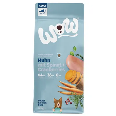 WOW Adult kana - säästöpakkaus: 2 x 6 kg