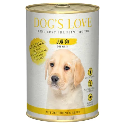 Dog´s Love Junior perad - 6 x 400 g