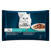 Probierpaket Gourmet Perle 4 x 85 g - Mixpaket 4 (4 Sorten Delikatessen aus dem Meer)