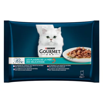 Probierpaket Gourmet Perle 4 x 85 g - Mixpaket 4 (4 Sorten Delikatessen aus dem Meer) Probierpaket Gourmet Perle 4 x 85 g - Mixpaket 4 (4 Sorten Delikatessen aus dem Meer)