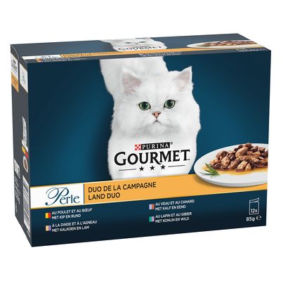 Sparpaket Gourmet Perle Duo 48 x 85 g Duo vom Land