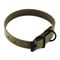 Heim Halsband BioThane, oliv Halsumfang 28 - 35 cm, B 19 mm