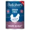 Butcher's Original sans céréales 24 x 400 g poulet en gelée