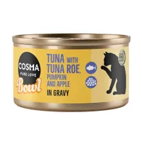 Ekonomipack: Cosma Bowl 24 x 80 g - Tonfisk & tonfiskrom