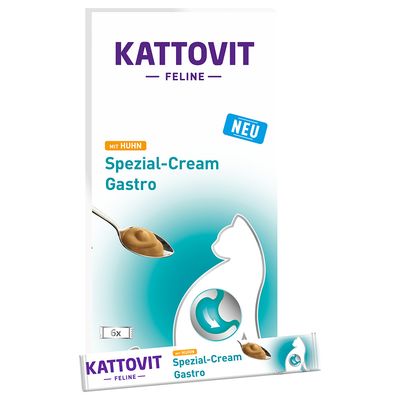 Kattovit Gastro posebna krema Piščanec (6 x 15 g)