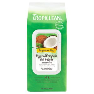Lot De 24 Lingettes Hypoallergéniques En Forme De Gant Pour Chien Et Chat - Nettoyage Sans Rinçage