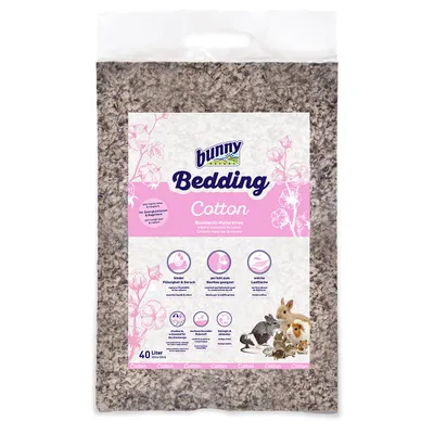 Bunny Bedding Cotton постелка за гризачи от памук - 40 л