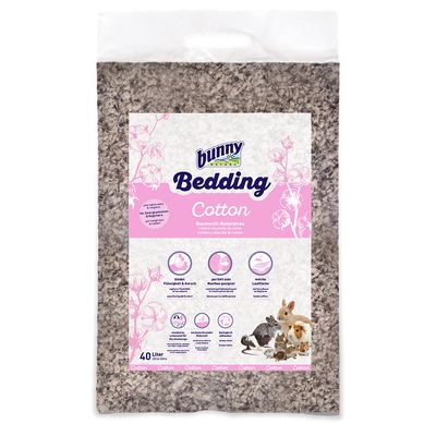 Bunny Bedding Cotton Așternut natural din bumbac 40 l