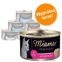 Pakiet próbny Miamor Feine Filets, 6 x 100 g - 6 różnych smaków