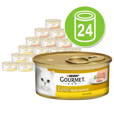 Blandet pakke Gourmet Gold 24 x 85 g