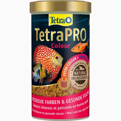 TetraPRO Colour Multi-Crisps lemezes haltáp - 500 ml