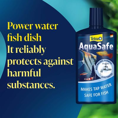Tetra AquaSafe. Zajišťuje bezpečnost vody z vodovodu pro ryby, neutralizuje škodlivé látky. Spolehlivě chrání před škodlivinami.