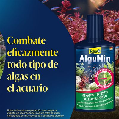 Tetra AlguMin solución antialgas