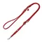 HUNTER Verstellbare Führleine Round & Soft Love, rot 200 cm lang, Ø 6 mm