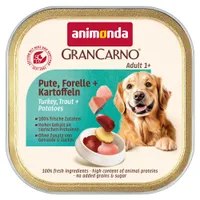 animonda GranCarno Adult Country, 22 x 150 g - Indyk, pstrąg i ziemniaki