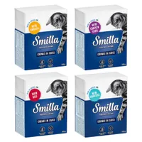 Sparpaket Smilla Häppchen 24 x 370 / 380 g - Mix in Soße (4 Sorten gemischt)