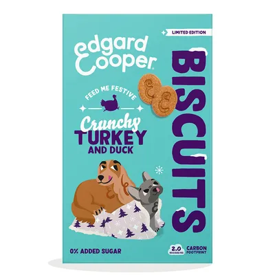 Edgard & Cooper Adult Biscuits voor Honden - 400 g Edgard & Cooper Adult Biscuits voor Honden - 400 g