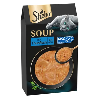 Økonomipakke: 40 x 40 g Sheba Classic Soup portionsposer