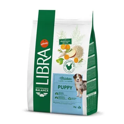Libra Puppy Chicken - Dubbelpak: 2 x 12 kg