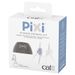 Catit Pixi Interactief Kattenspeelgoed Spinner Accessoires: Set reserveonderdelen (1 zilverkleurige stoffen hoes, 2 veren)