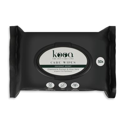 kooa nedves törlőkendő 50 db, kókuszillattal