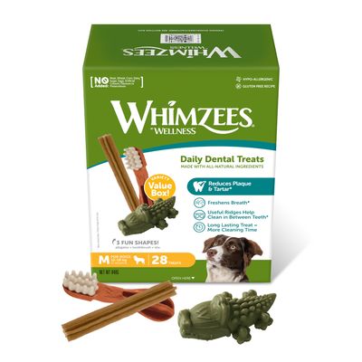 Whimzees by Wellness Mix Box Saver Pack: 2 x Size M