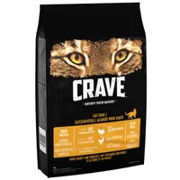 CRAVE Adult Turkey & Chicken Dry Cat Food - 7kg