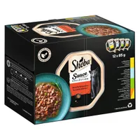 Sheba Varietäten Schälchen 12 x 85 g - Sauce Collection