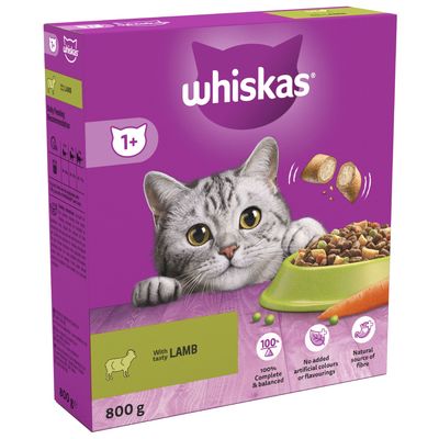 Whiskas 1+ Lamb 5 x 800g