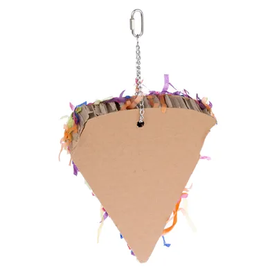 TIAKI hračka pre vtáky Pizza Party - D 42 x Š 23 x V 4 cm