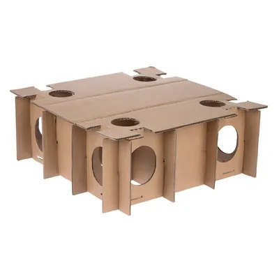 TIAKI-labyrintti hiirille ja rotille - P 48 x L 48 x K 18 cm