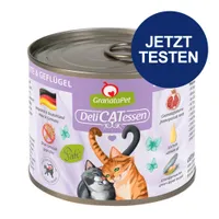 Probierpaket GranataPet DeliCatessen 6 x 200 g - Mix III - ohne Fisch (6 Sorten gemischt)