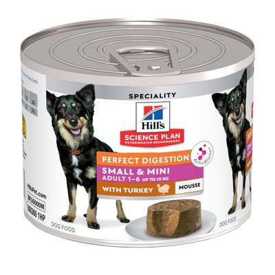 Hill's Science Plan Perfect Digestion Adult Small & Mini Mousse – Puretina (24 x 200 g)
