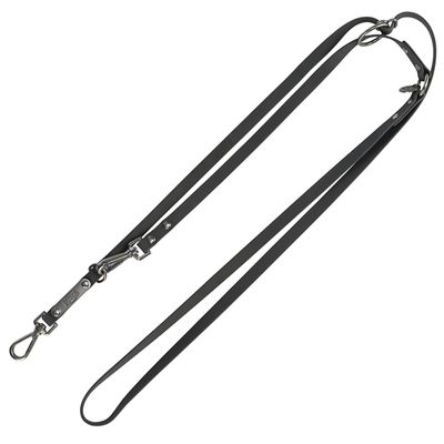 TRIXIE Verlängerungsleine CityStyle L–XL: 2,00 m/20 mm, schwarz