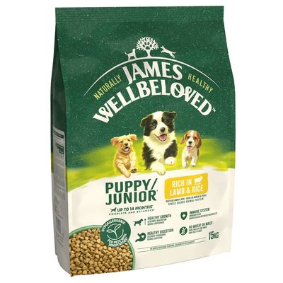 James Wellbeloved Puppy Hypoallergenic  - Lamb & Rice