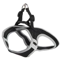 Hunde-Softgeschirr Feel Free - schwarz - Größe S: 40 - 44 cm Brustumfang