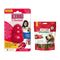 Jouet KONG Classic pour chien KONG S (7 cm) + friandises Kong Ziggies Enhanced (198 g)