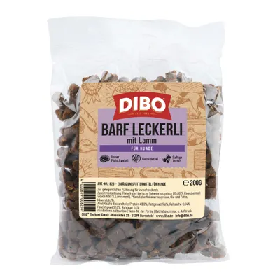 DIBO BARF-snoepjes met lam - 200 g DIBO BARF-snoepjes met lam - 200 g