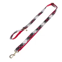 Nomad Tales Tartan: Collare, guinzaglio, dispenser e elastico per i capelli - Guinzaglio regolabile 200 cm