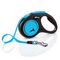 flexi New Neon Gurt-Leine blau, 5 m Größe S: bis 15 kg