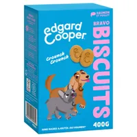 Edgard & Cooper Adult Biscuits voor Honden - Zalm & Kip (2 x 400 g)