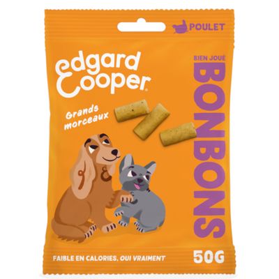 Edgard & Cooper Dog Bites Large Kip (50 g)