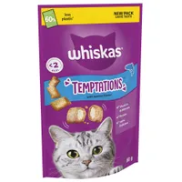 Whiskas Temptations - Salmon - Multibuy: 8 x 60g